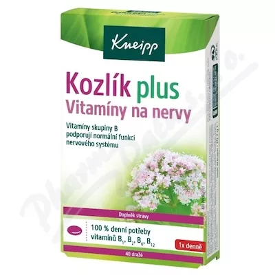 KNEIPP Valerian Plus 40 drażetek