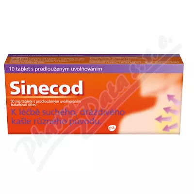 Sinecod 50mg tbl.pro.10 PL