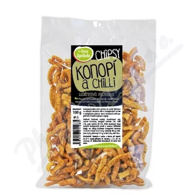 Chipsy Green Apotheke z konopiami i chili 100g