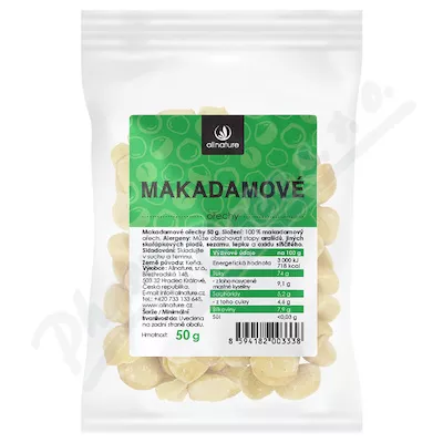 Allnature Orzechy makadamia 50g