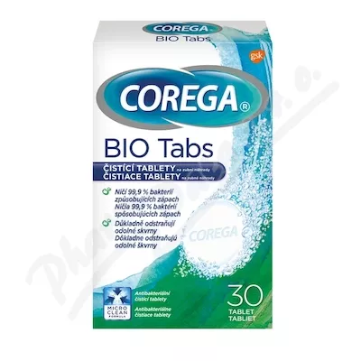 Corega Bio Tabs tabletki czyszczące 30szt