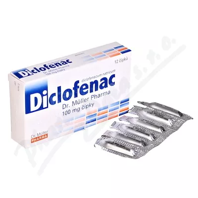 Diklofenak Dr.Müller Pharma 100mg sup.12