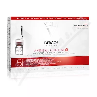 VICHY DERCOS Aminexil Clinical 5 Women 21x6ml