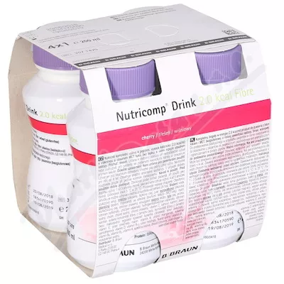 NUTRICOMP DRINK 2,0 KCAL FIBRE TŘEŠEŇ