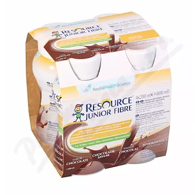 Resource Junior Fibre Cocoa 4x200ml