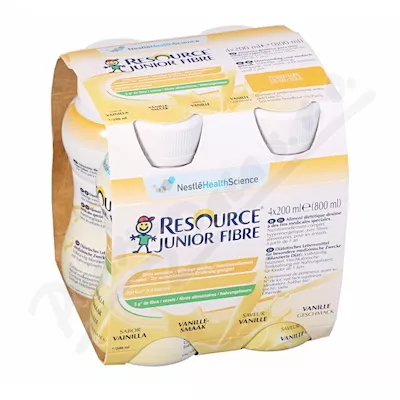 Resource Junior Fibre Vanilla 4x200ml