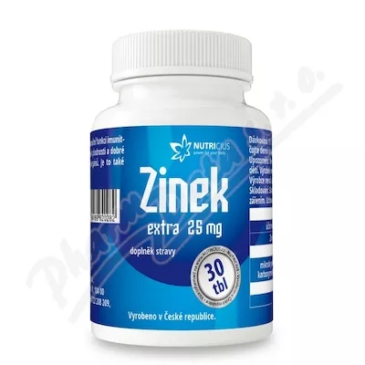 Cynk EXTRA 25mg tbl.30