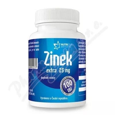 Cynk EXTRA 25mg tbl.100