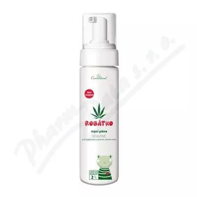 Cannaderm Robátko mycí pěna Sensitive 200ml