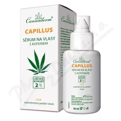 Cannaderm Capillus serum do włosów łojotok 40 ml