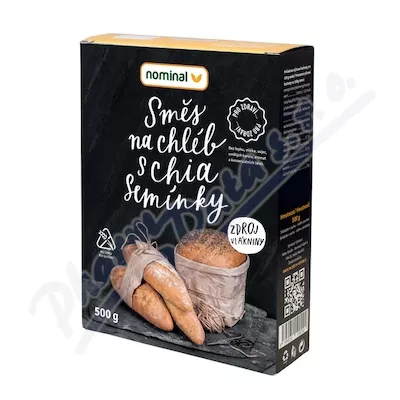 Mieszanka chlebowa z bezglutenowymi nasionami chia 500g