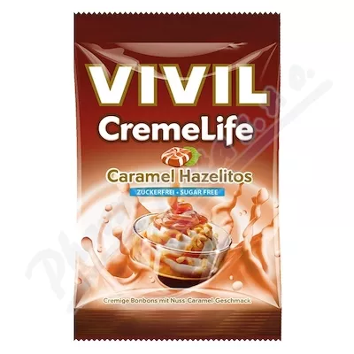 Vivil Creme life karam.+lísk.oříšek bez cukru 110g