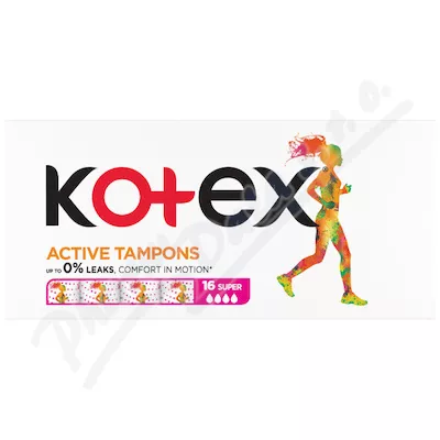 KOTEX Active tampony Super 16ks