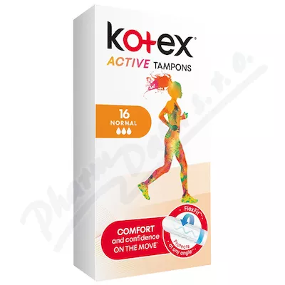 KOTEX Active Tampony Normal 16szt