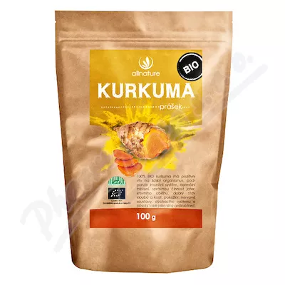 Allnature Kurkuma w proszku BIO 100g