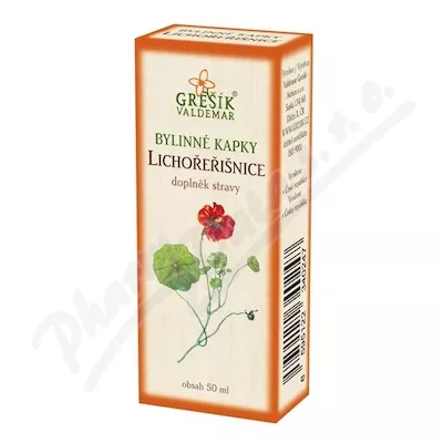 Grešík Bylinné kapky Lichořeřišnice 50ml