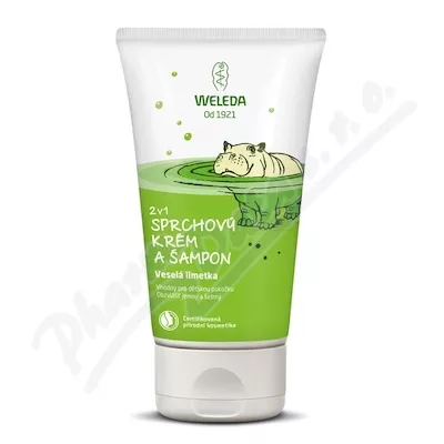 Weleda 2 w 1 krem pod prysznic i szampon Merry Lime 150 ml