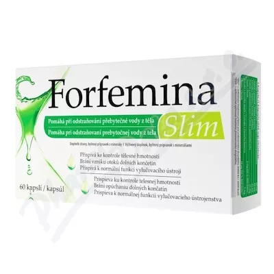 Naturprodukt Forfemina Slim do drenażu ciała i utraty wagi 60 cps.