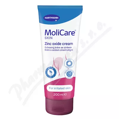 MoliCare Krem ochronny do skóry z cynkiem 200ml(Menalind)