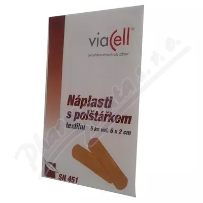 Viacell SN451 łatka z podkładką 6x2cm 5szt