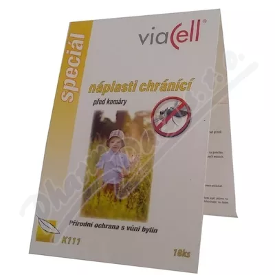 Viacell K111 Plastry chroniące przed komarami 18szt