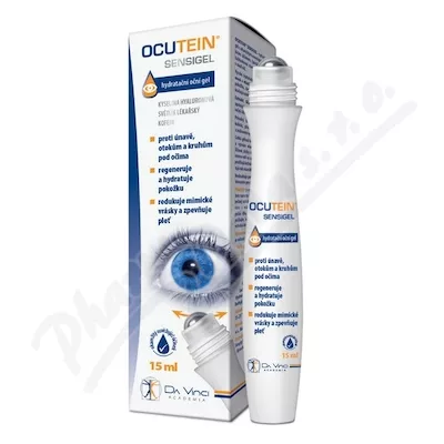 Ocutein SENSIGEL nawilżający żel pod oczy 15ml DaVinci