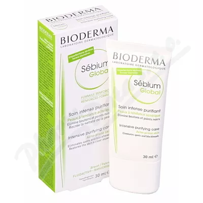 Bioderma Sébium Global krem przeciwtrądzikowy 30 ml