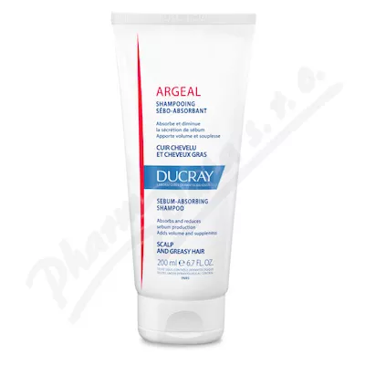 DUCRAY Argeal Szampon absorbujący sebum 200ml