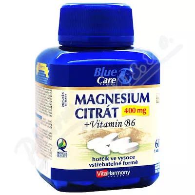 VitaHarmony Cytrynian magnezu 400mg+vit.B6 tbl.60