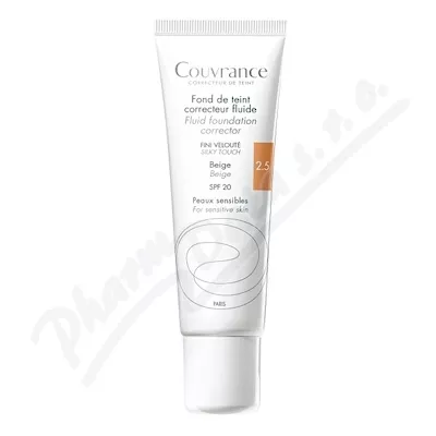 AVENE Couvrance Makijaż w płynie beżowy (2.5) 30ml