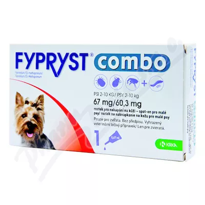 FYPRYST combo 1x0,67ml spot-on dla psów 2-10kg