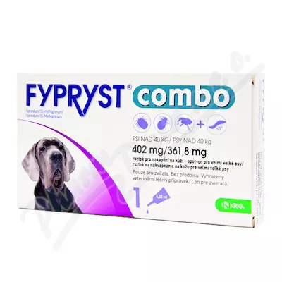 FYPRYST combo 1x4,02ml spot-on dla psów o masie ciała powyżej 40kg