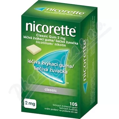 Nicorette Classic Gum 2mg guma.mnd.105