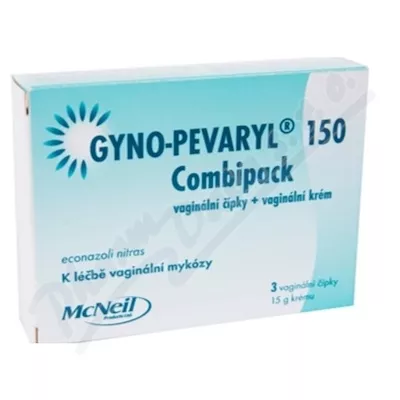 Gyno-Pevaryl Combipack 150mg+10mg crm+vag.glb.3+15g