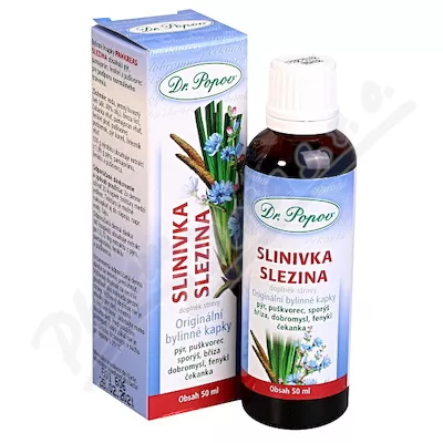 Dr.Popov Ziołowe krople Ślina-Spleen 50ml