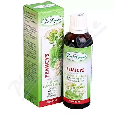 Dr.Popov Krople ziołowe Femicys 50ml