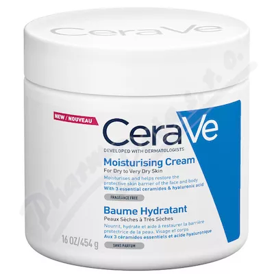 CeraVe Krem nawilżający 454ml - tělová mléka,oleje,krémy,másla,