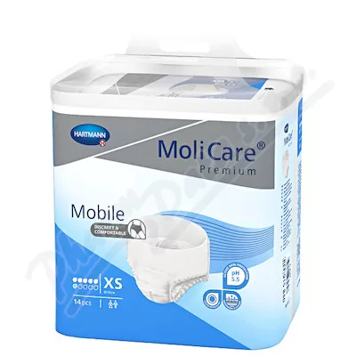 MOLICARE MOBILE 6 cap XS 14szt (MoliCare Mobil XS)