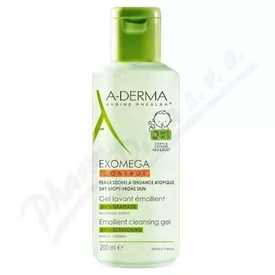 A-DERMA Exomega CONTROL 2w1 Specjalny żel do mycia 200ml