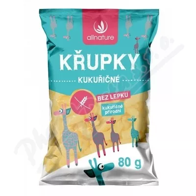 Płatki kukurydziane Allnature 80g