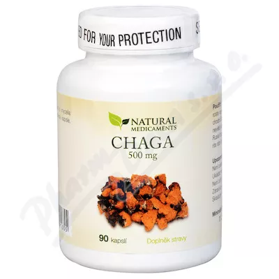 Natural Medicaments Chaga 500mg cps.90