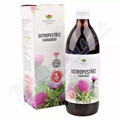 Ekstrakt z ostropestu plamistego 500ml EkoMedica