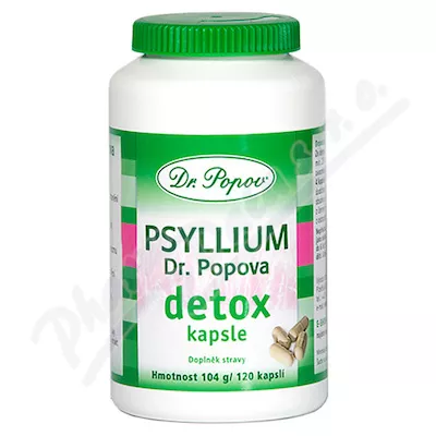 Dr.Popov Psyllium Detox cps.120