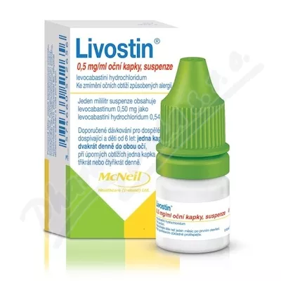 Livostin 0,5mg/ml oph.gtt.sus.1x4ml