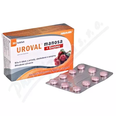 Uroval Manosa + Enzymes tbl.30