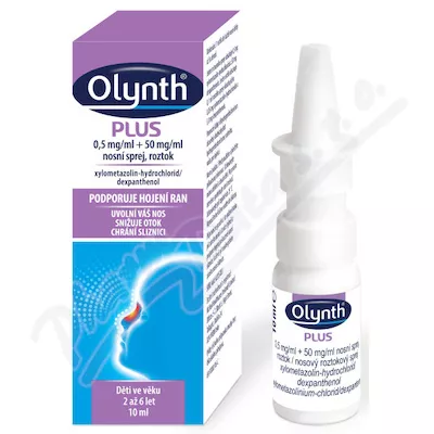 Olynth Plus 0,5mg/ml+50mg/ml nas.spr.sol.1x10ml