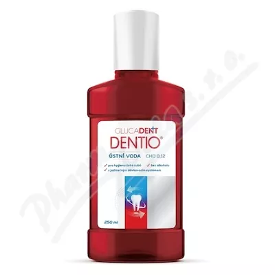 Glucadent Dentio CHD 0.12 płyn do płukania jamy ustnej 250ml