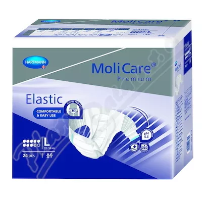 MOLICARE ELASTIC 9 kaps L 24szt (MoliCare Elastic L)