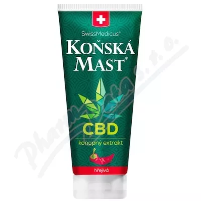 Maść końska z CBD na ciepło 200 ml