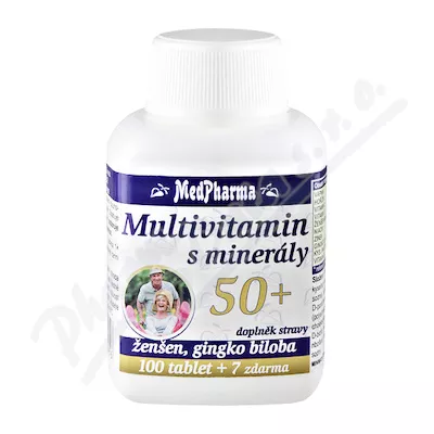 MedPharma Multiwitamina z minerałami 50+ tbl.107